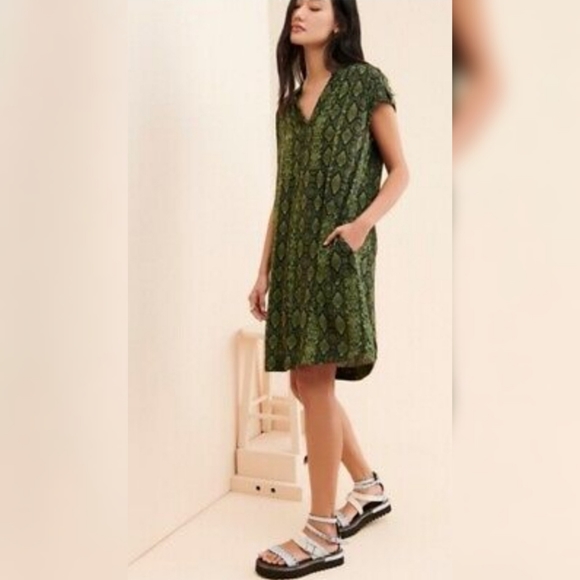 Anthropologie Rachel Tunic Dress SIZE L NWOT - Picture 8 of 15